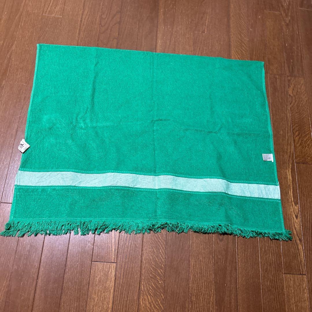 レア HERMES エルメス タオル グリーン バスタオル マット ビーチタオル