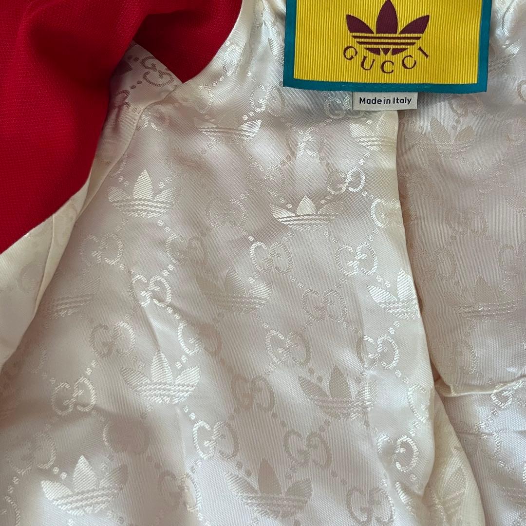 未使用 GUCCI × adidas Cotton Jersey Zip JKT