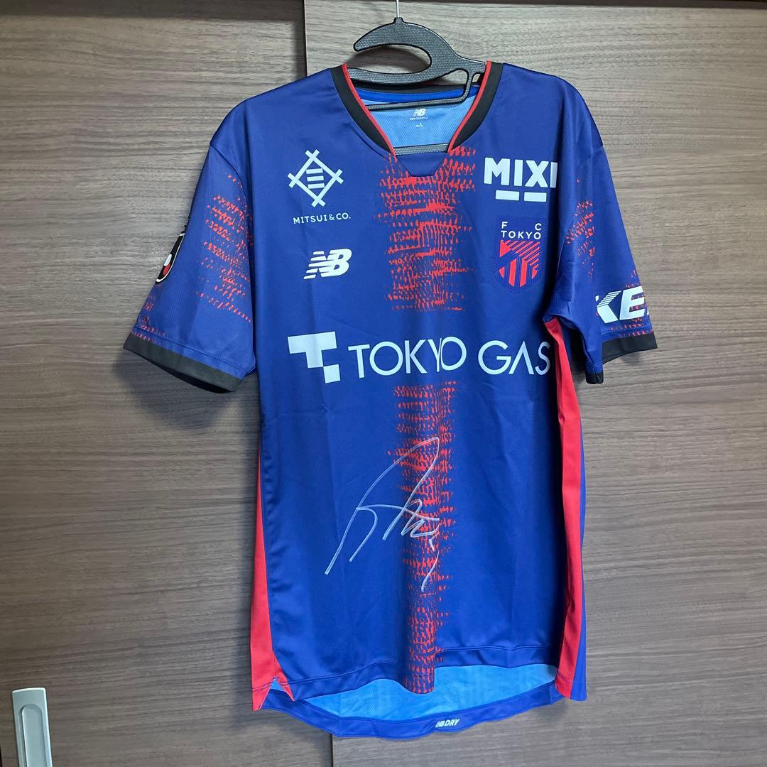 【未使用】安斎颯馬選手サイン ユニフォーム