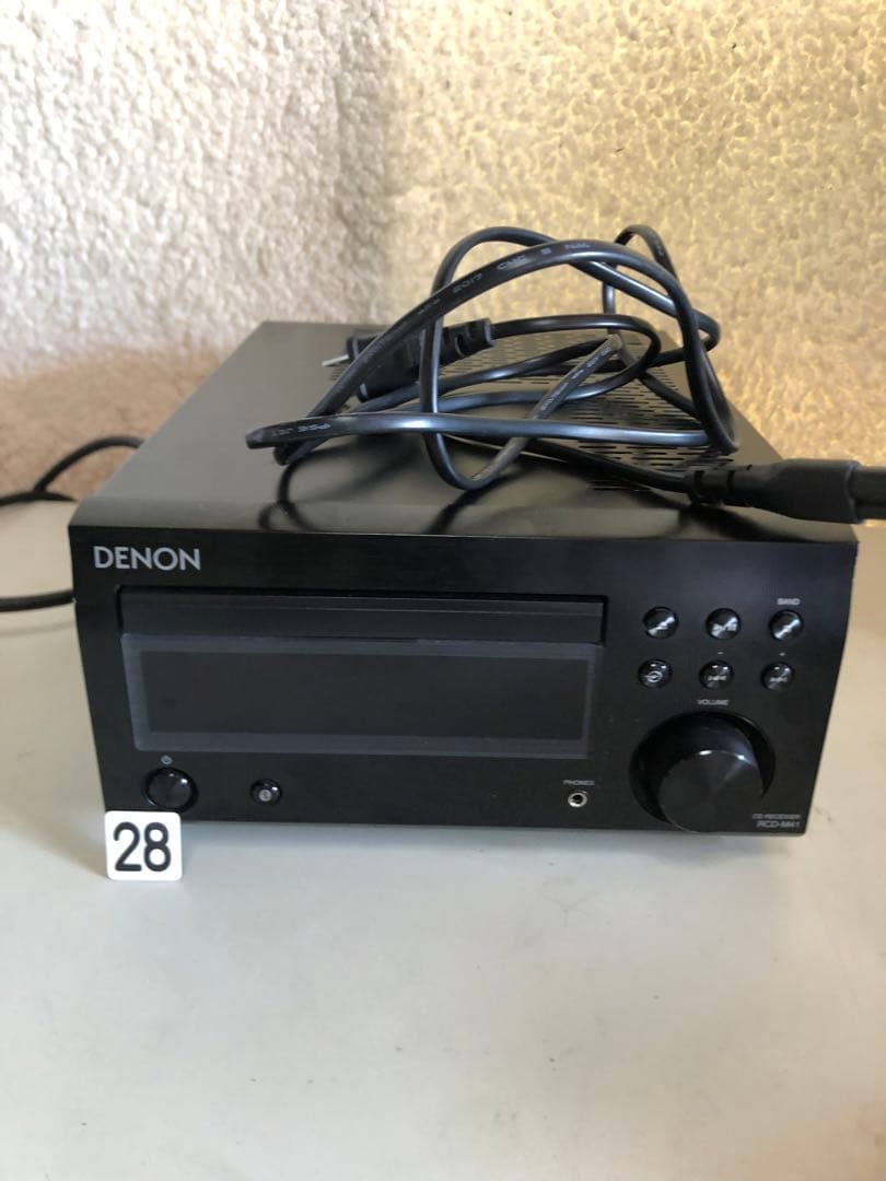 Denon デノン RCD-M41 CDレシーバー ブラック