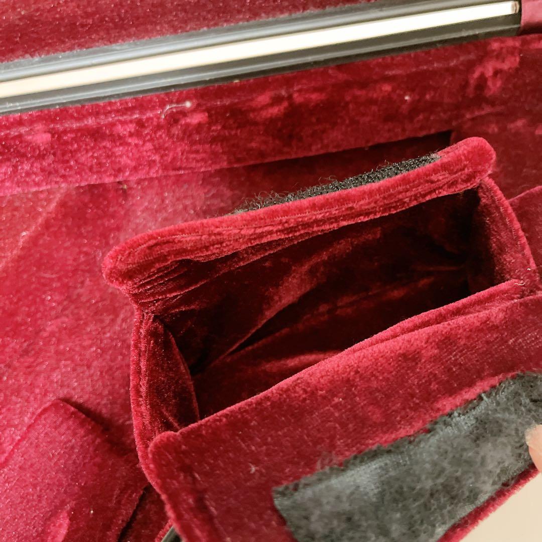 C.C.シャイニーケース　サックス　ピンク　ショルダーストラップ