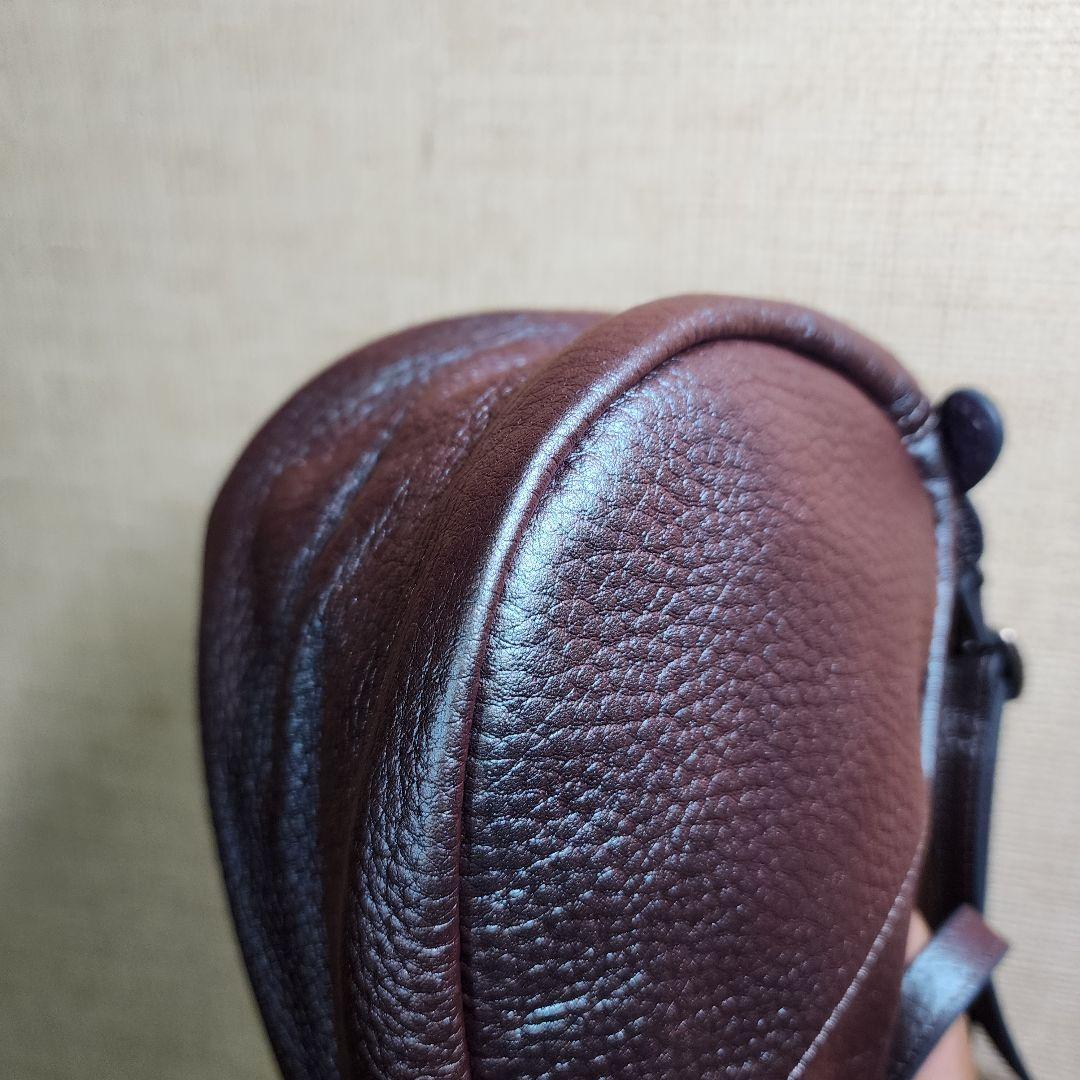 【美品】HEALTHY BACK BAG レザー バッグレット メタリック