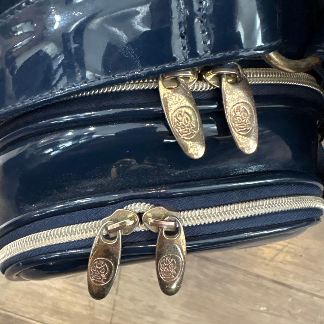 ‼️ラッセルノ エナメル スタンドキャディバッグ ネイビー 完売品‼️