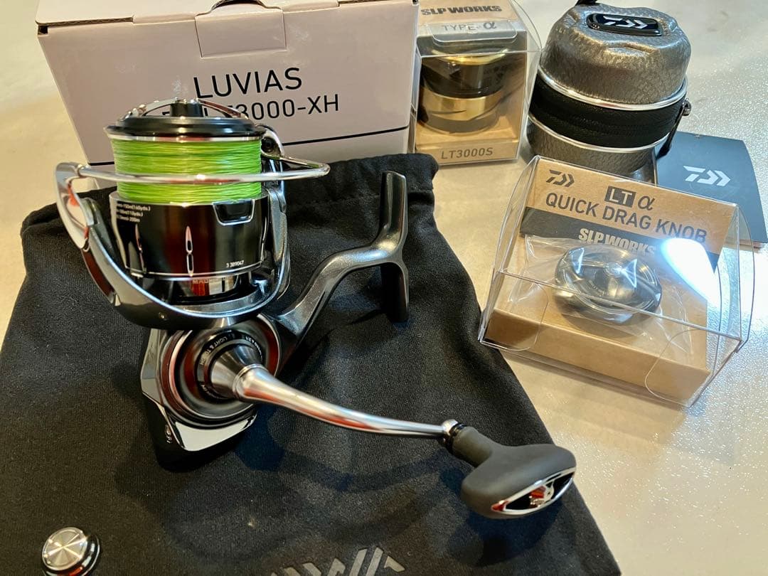 24 ルビアス PC LT3000-XH コンプリートセット（替えスプール等付）