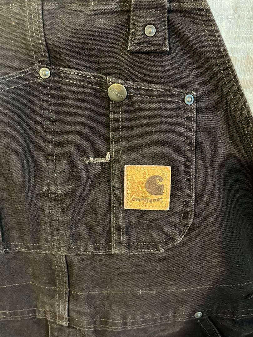 Carhartt ダブルニーペインターパンツ ダック地　オーバーオール　W38