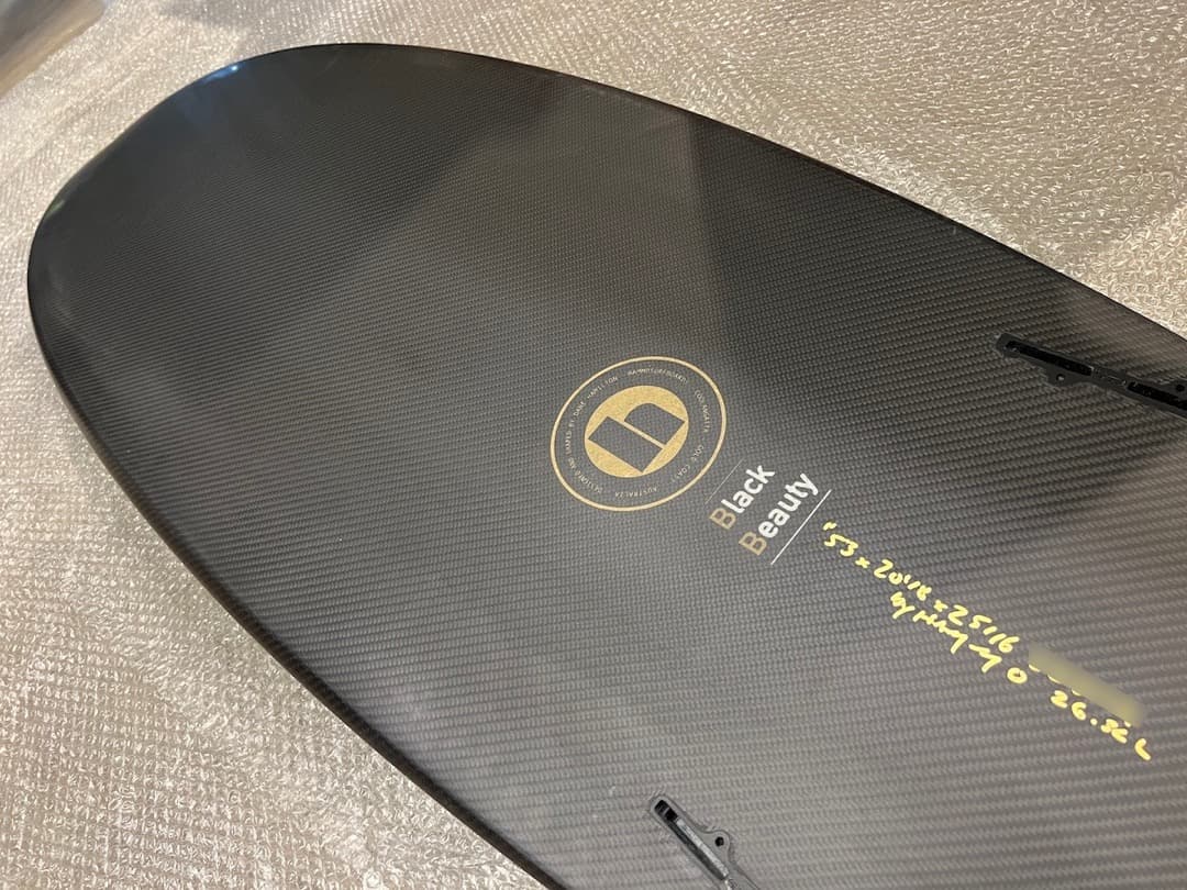 送料無料！HAMMOサーフボード カーボン セイルフィッシュ 5'3 26.3L