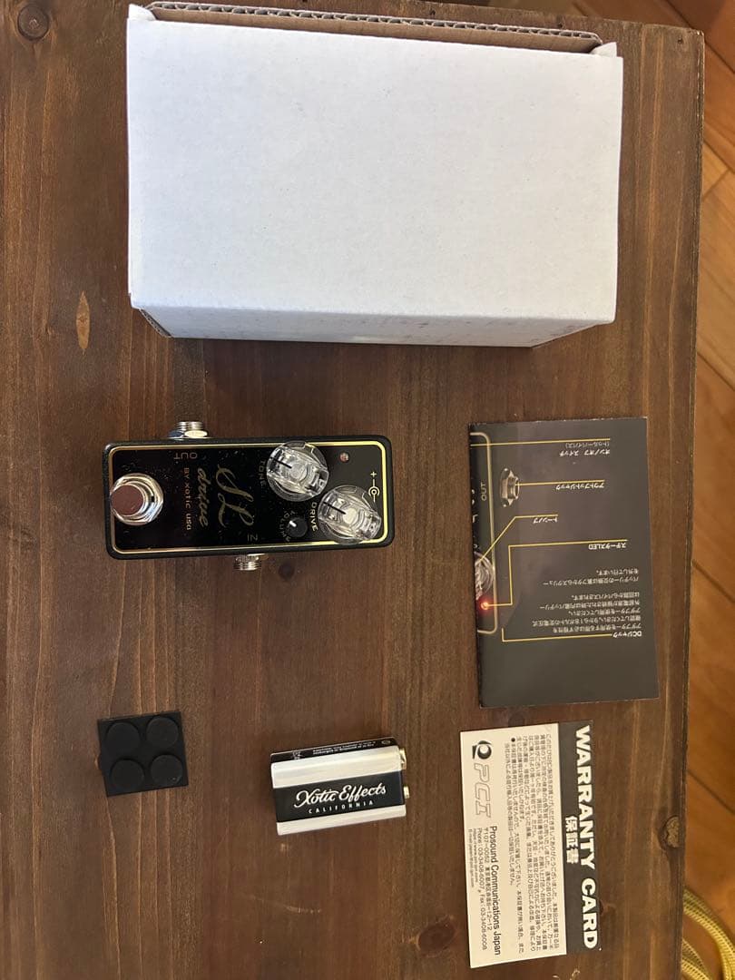 Xotic USA SL drive ギターエフェクター