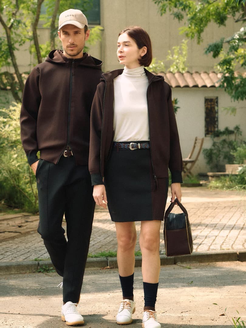 HERG1 【NEW】ミラノリブニットパンツ・メンズ 新品