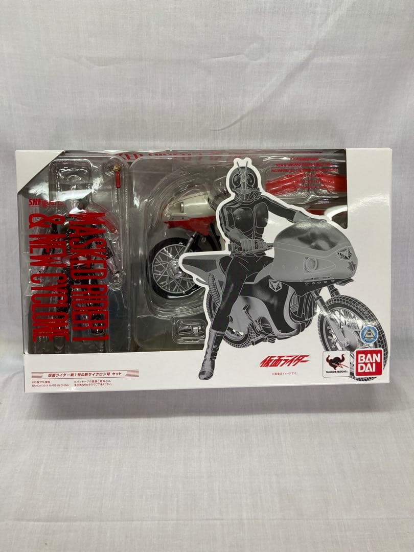 ￼S.H.Figuarts仮面ライダー新１号＆新サイクロン号 セット販売