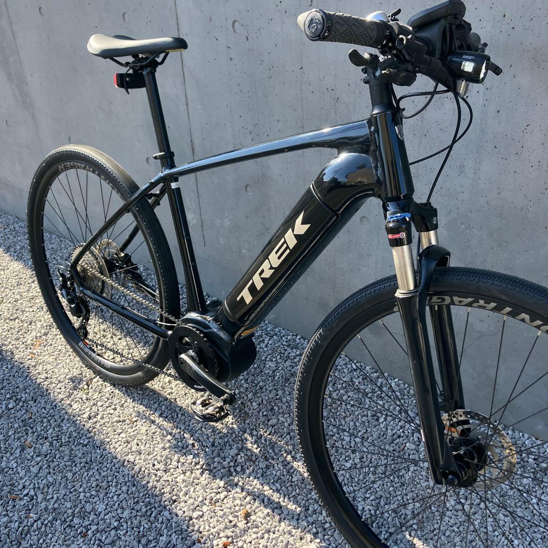 低走行 電動クロスバイク TREK Dual Sport + Lサイズ