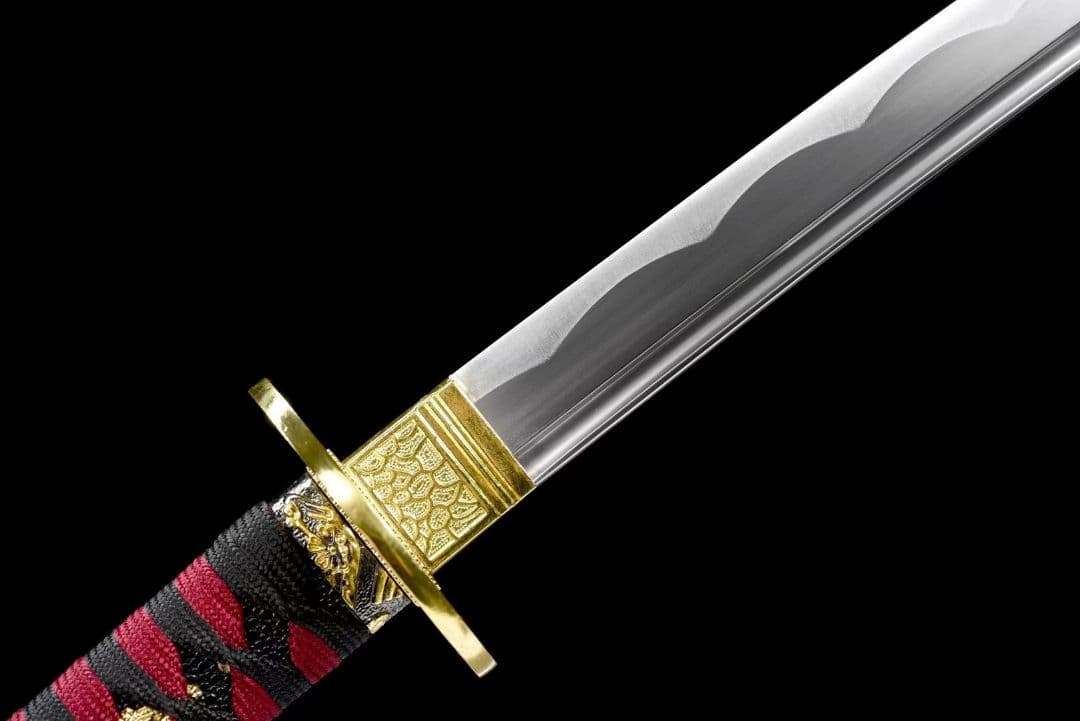 【黒魂の侍】古兵器 刀装具 日本刀　模造刀 居合刀 武士道 鑑賞用 美術刀