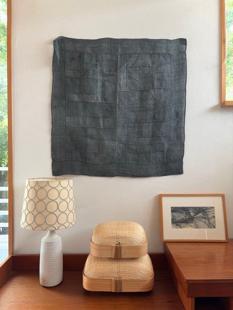 韓国　柳行李　李朝　伝統工芸品　かご　中