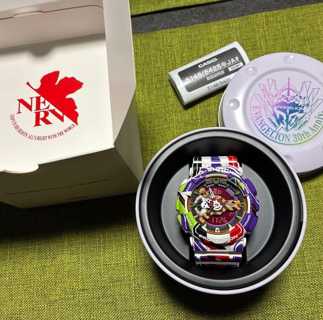 G-SHOCK エヴァンゲリオン 30周年モデル GA-110EV30-7A