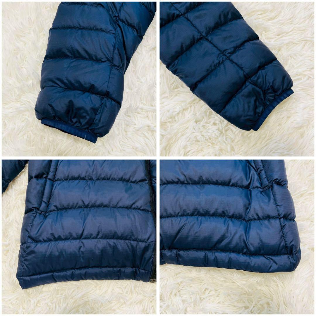 モンベル　コロラドパーカ　M　ブラック×ネイビー　リバーシブルスタッフバッグなし