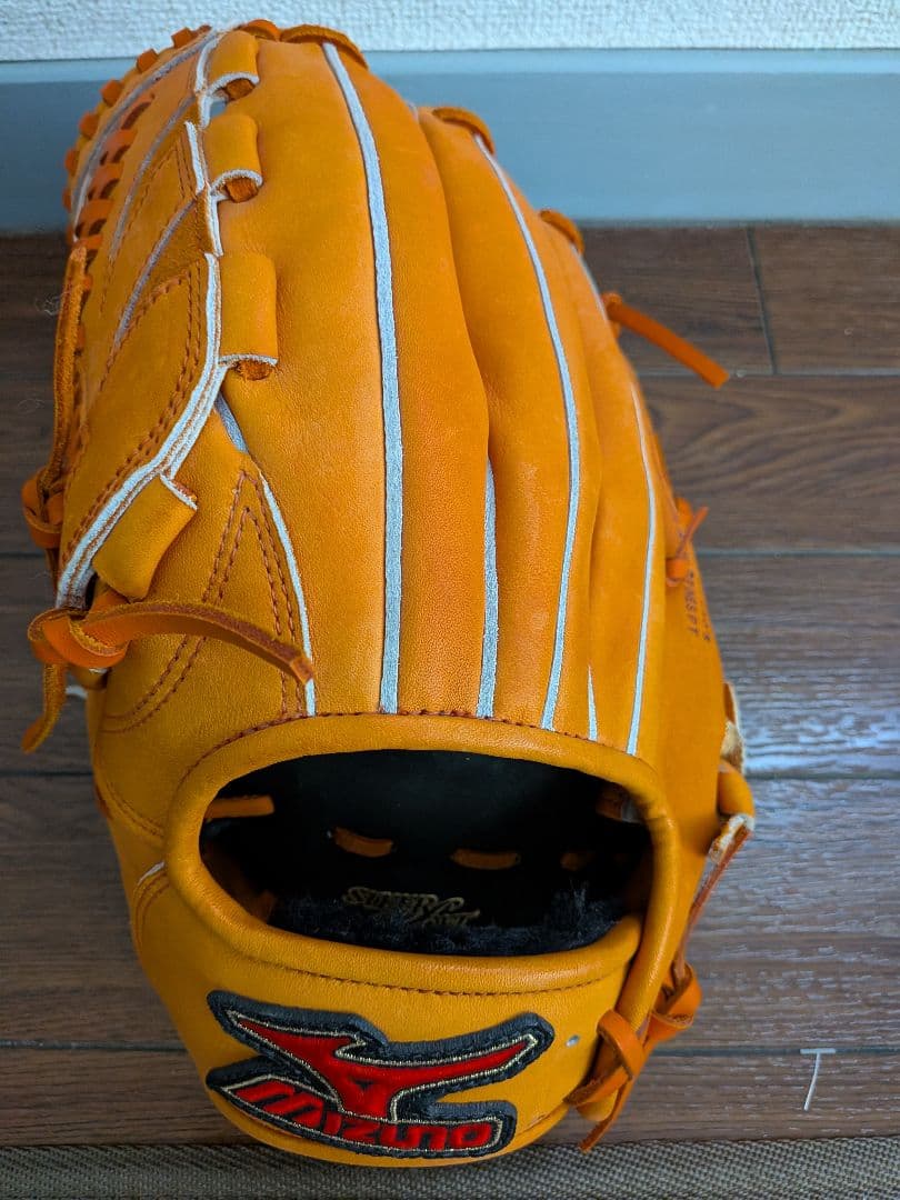 Mizuno 野球グローブ 2GS-57330 クリアオレンジ 51H左投げ用