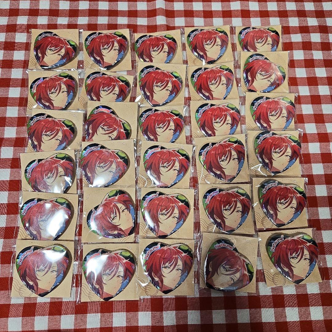 あんスタ 中国 ハート缶バッジ 逆先夏目 Trip 旅路 旅途 30個セット