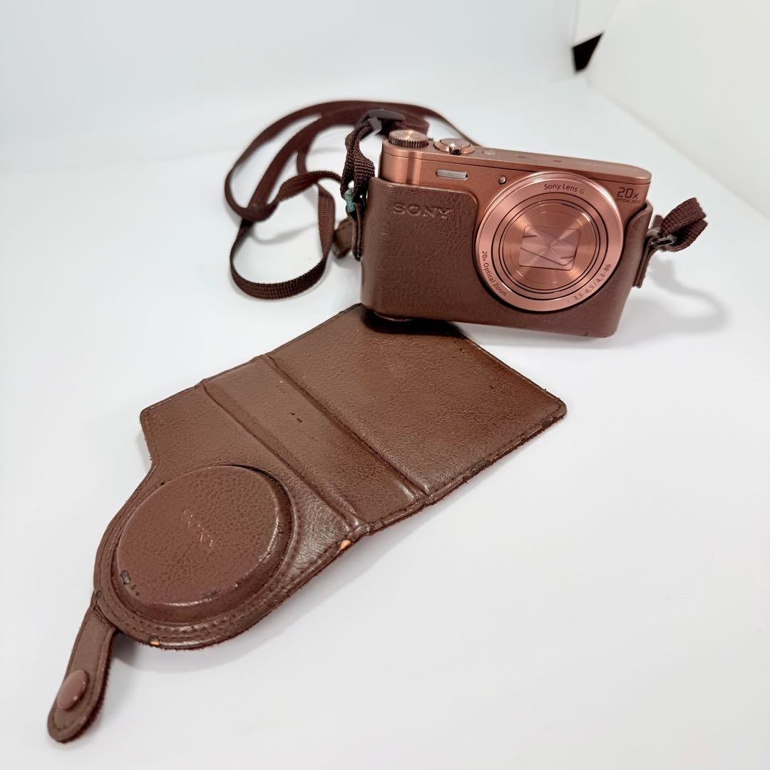 SONY Cyber-shot DSC-WX300 ブラウン 外箱・純正ケース付