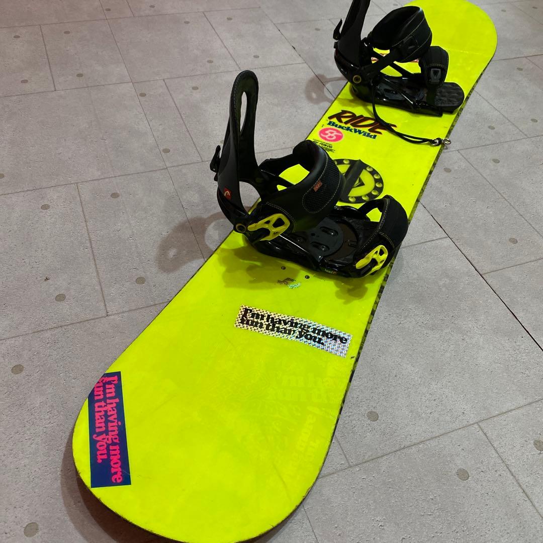 ★RIDE Buck Wild ライド　Head スノーボード　ヴィンディング板