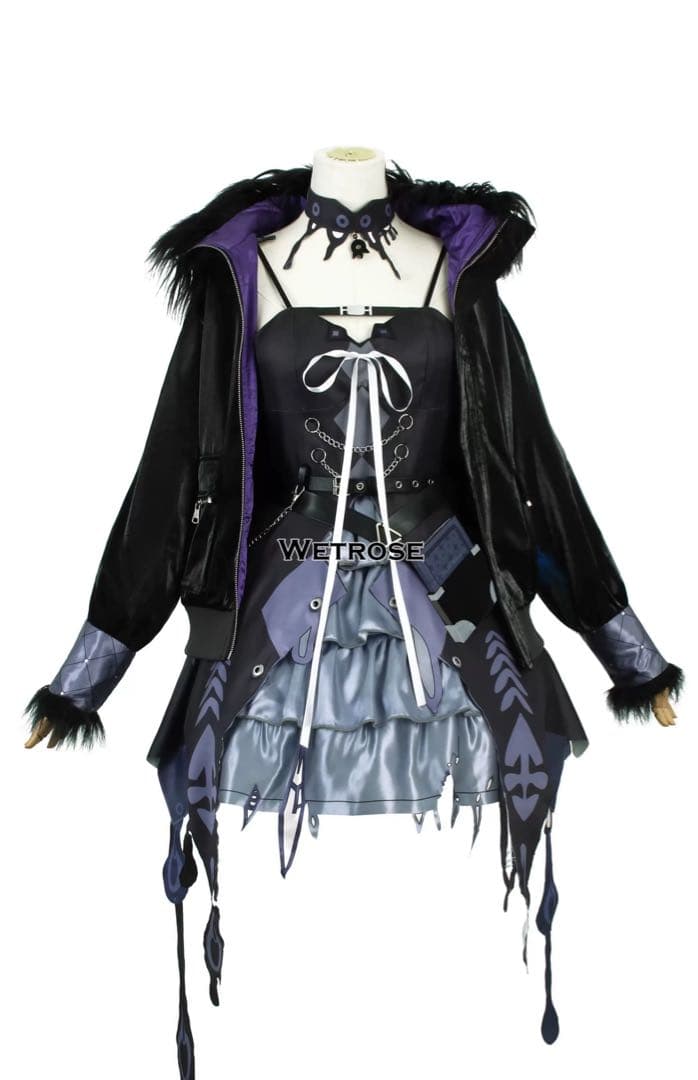 ホロライブ シオリ・ノヴェラ コスプレ衣装 靴付き