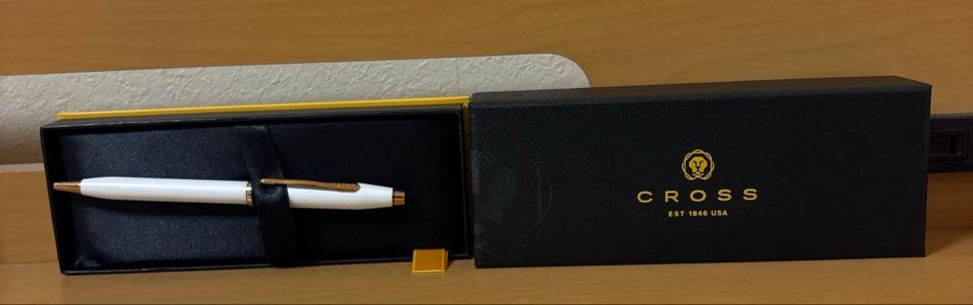 新品未使用！クロスセンチュリーⅡ パールホワイト ラッカー ボールペン