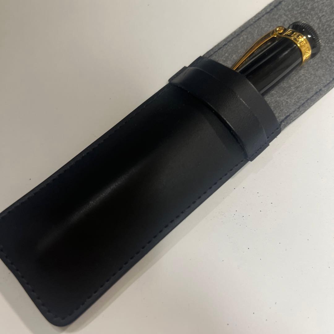 ダンヒル センチュリーマン ブラックレジン ゴールド万年筆