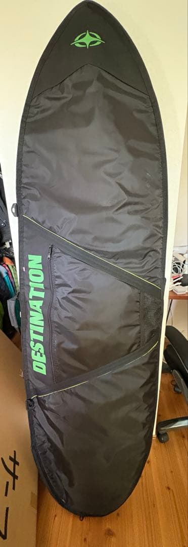 ハダクラフト　ミッドレングス　シングル　6,2　緑　ハードケース付き