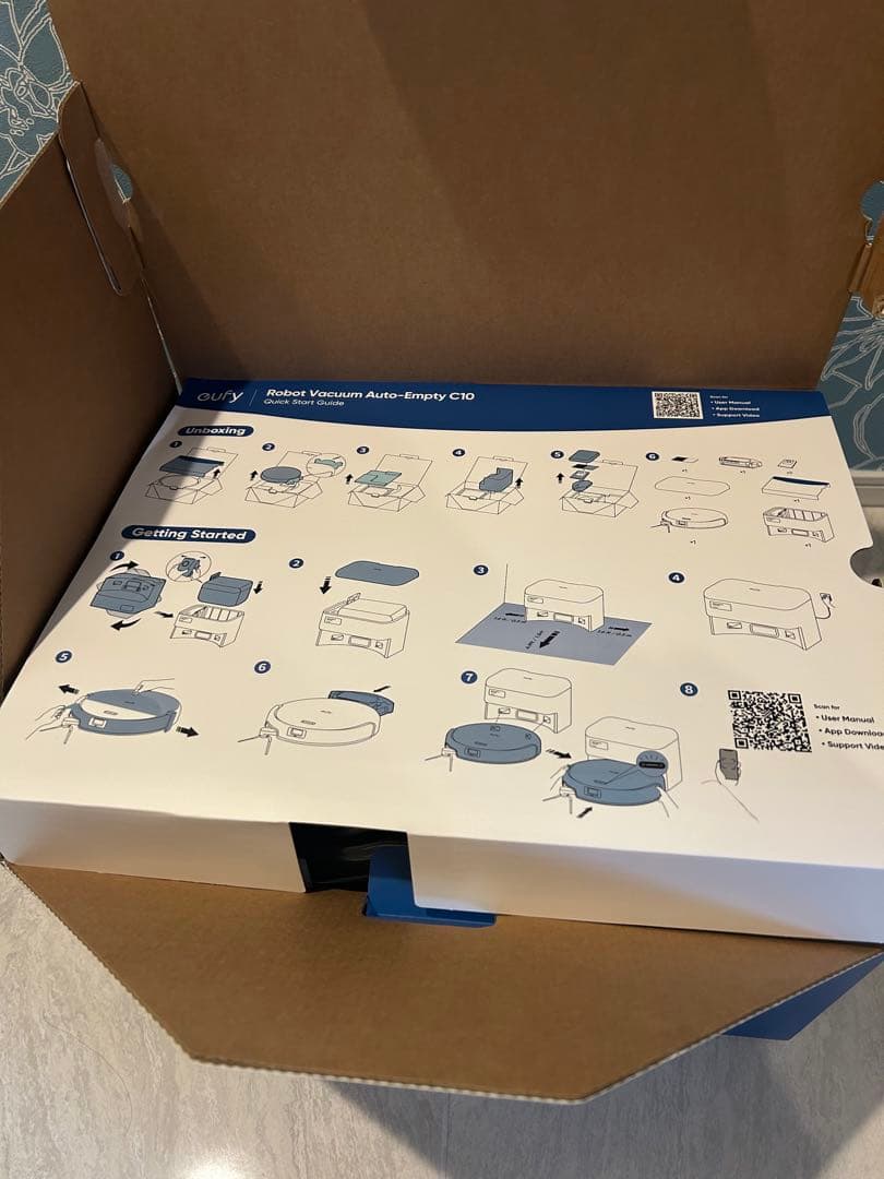 <1/6まで最終値下げ>eufy C10 ロボット掃除機 本体+オマケあり