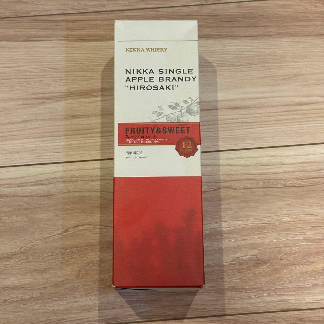 【未開封】蒸留所限定 ニッカ シングルモルト アップルブランデー 500ml