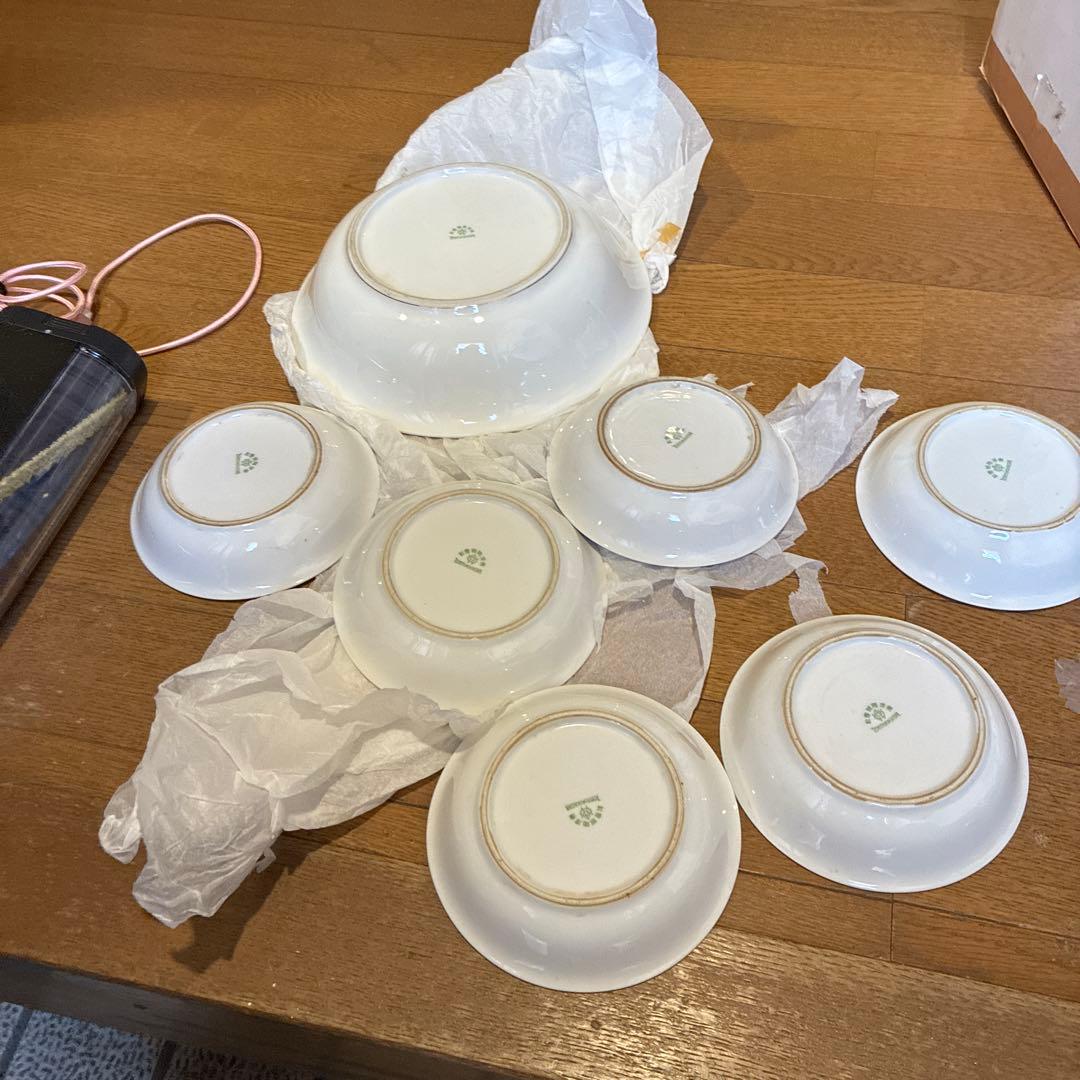 アンティーク　オールド陶東　東洋陶器會社 戦前 OCW印 ボウル　鉢　ラスター彩