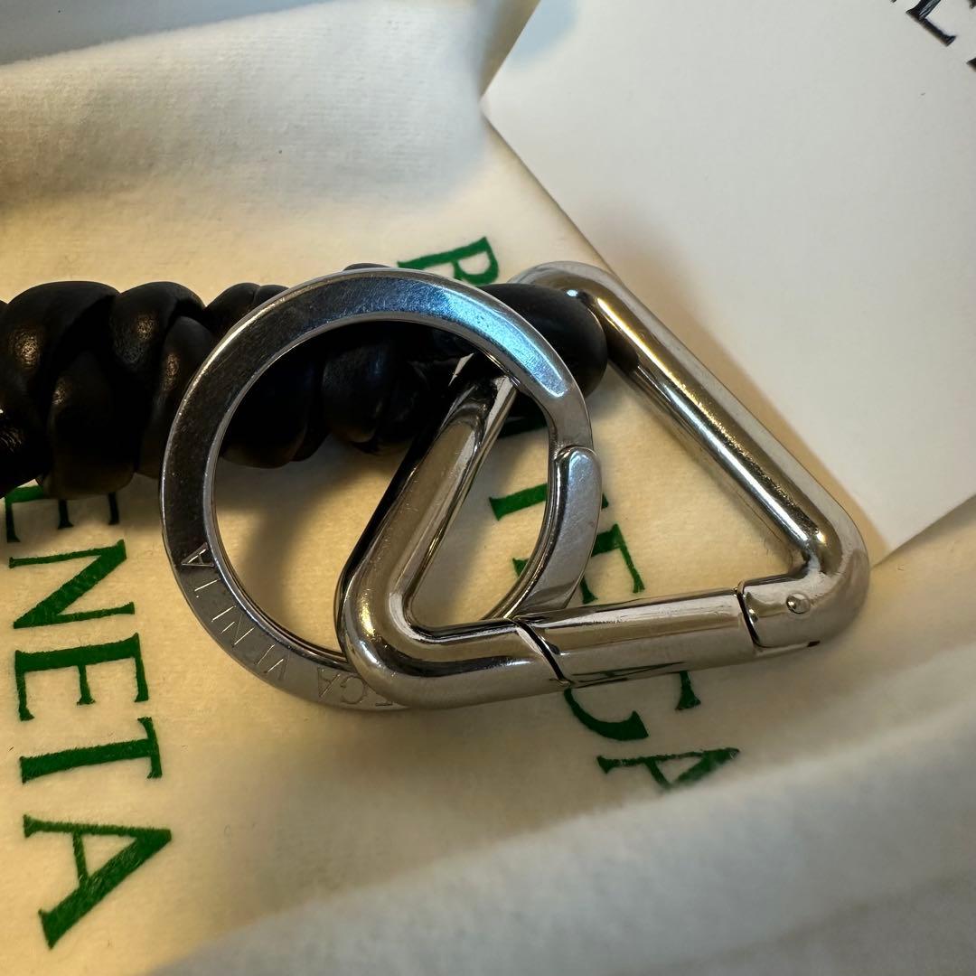 ☆極美品☆　ボッテガヴェネタ　キーリング　ネイビー　箱付き