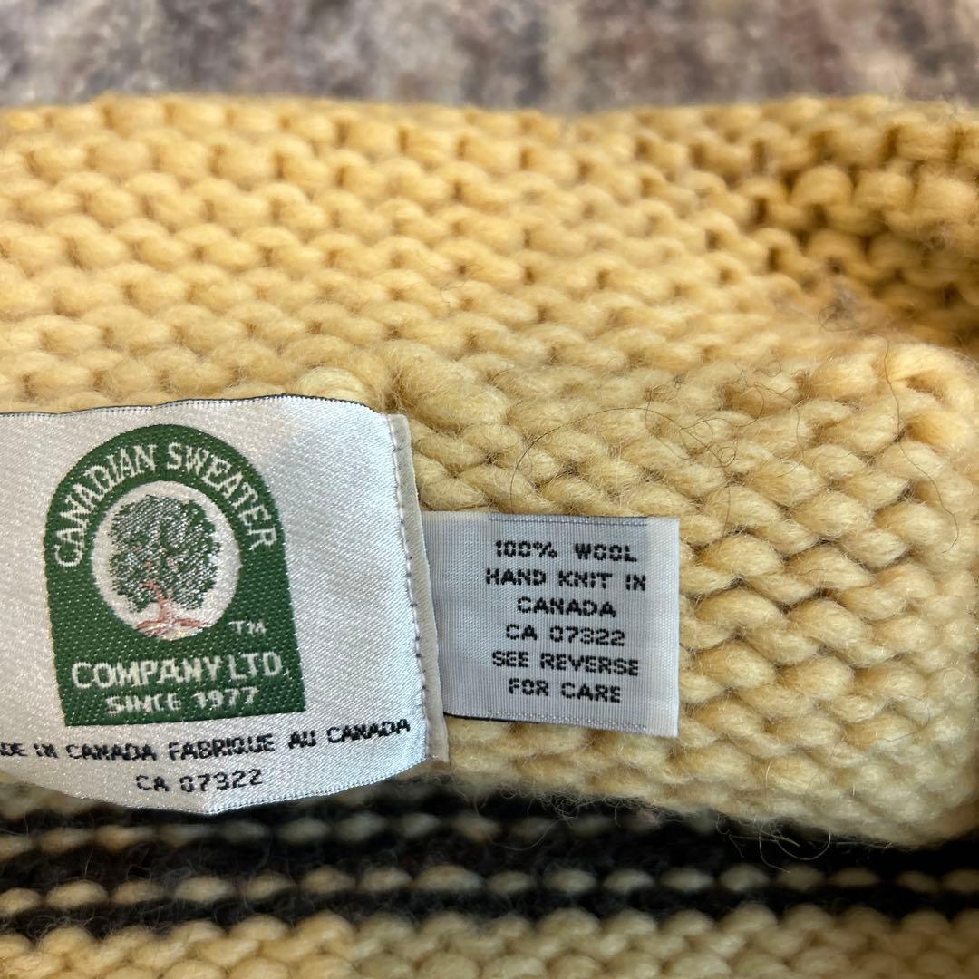 中古品　カウチンニット