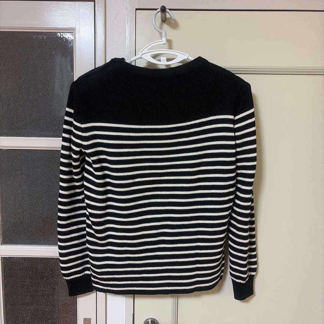 SAINT LAURENT ボーダーニット