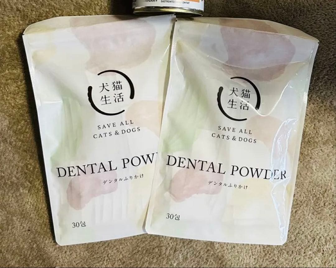 犬猫生活デンタルパウダー、消化器サポート缶詰