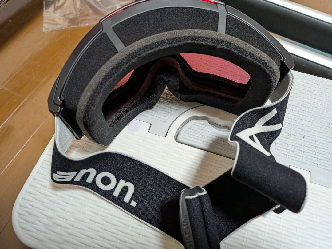 anon. ゴーグル グリーン/オレンジ レンズ