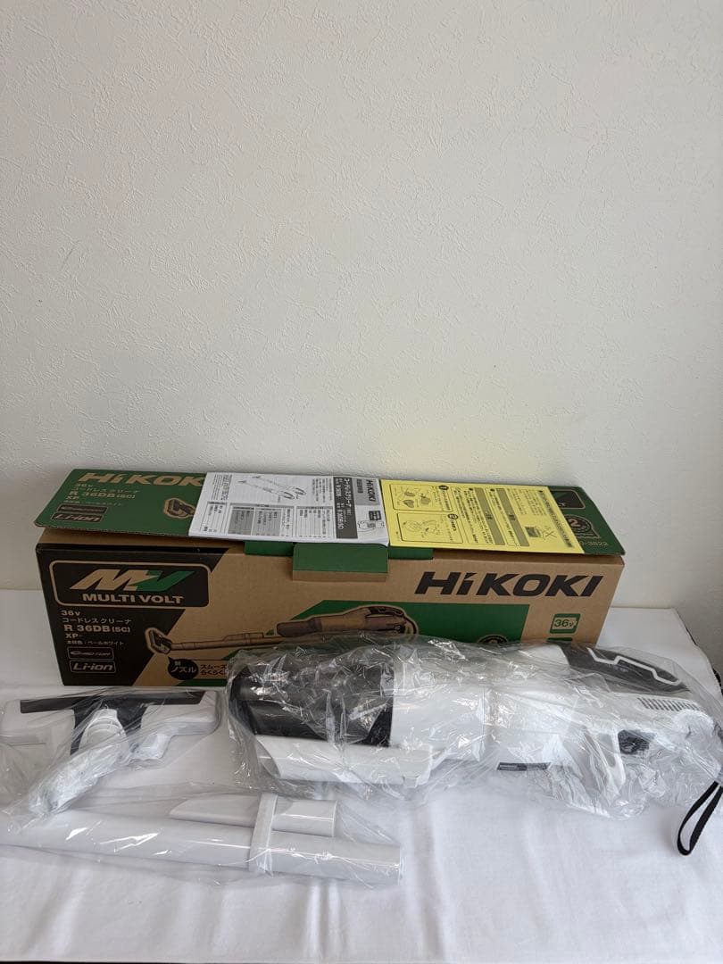 最終値下げ【未使用品】HIKOKI コードレスクリーナー R36DB（SC）