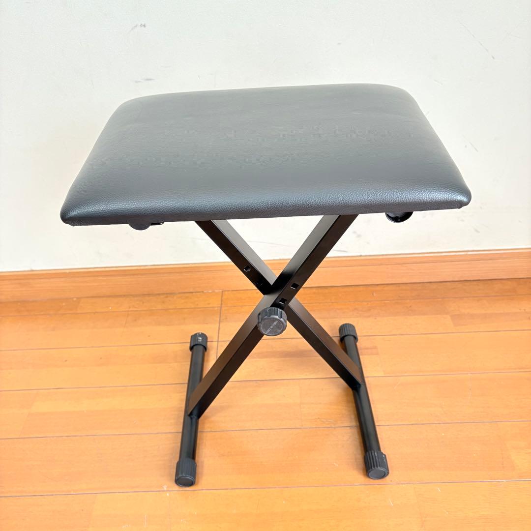 【美品・スタンド/椅子付属】折りたたみ式 充電式 88鍵盤 電子ピアノ