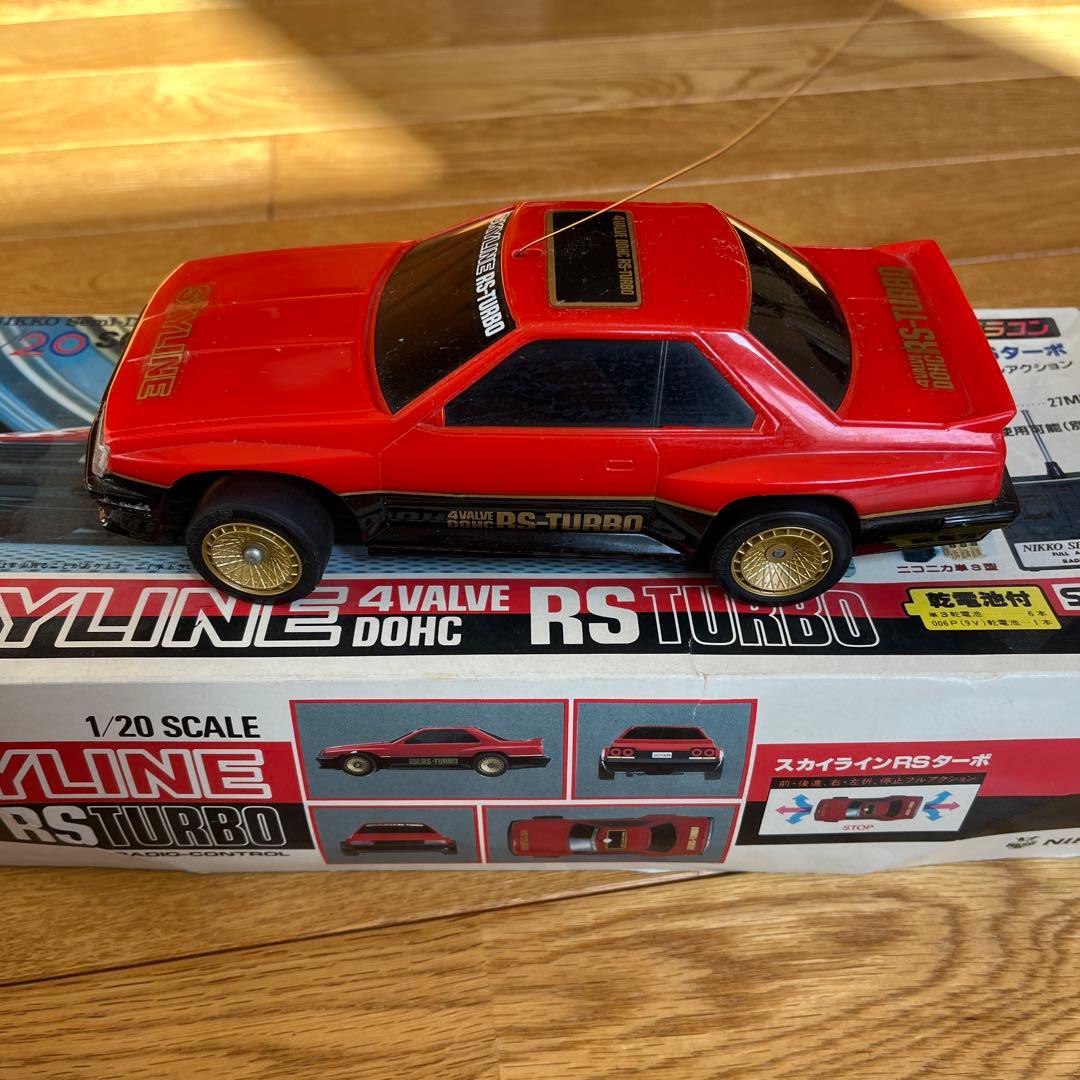 激レア　ニッコーデラコン　スカイラインRSターボ　1/20 ジャンク　プロポ欠品
