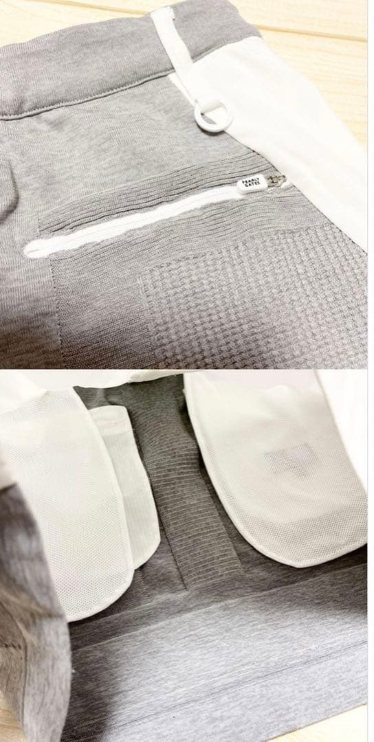 ドットエアー×ホールガーメントニット　スカート2