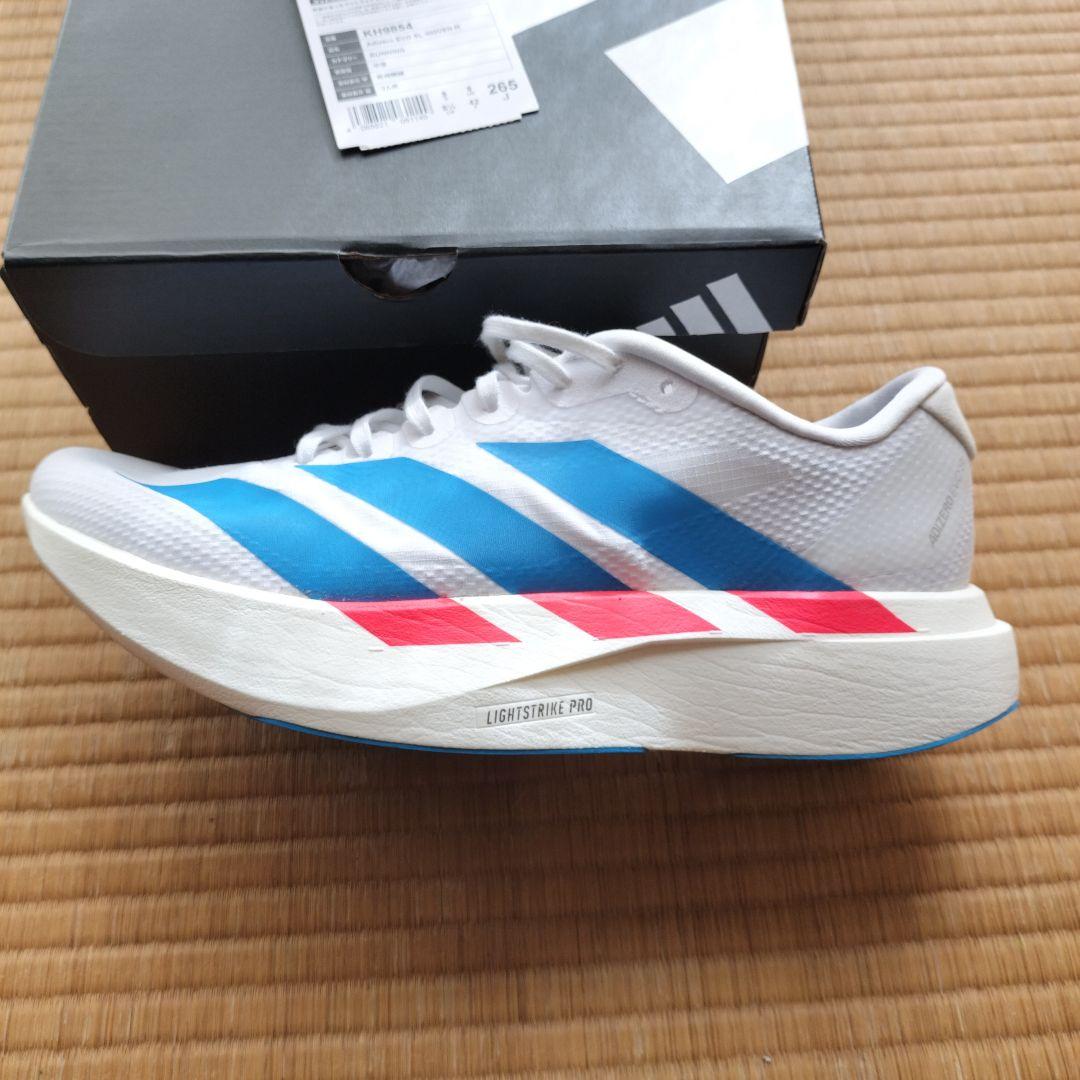 ADIZERO EVO SL WOVEN 26.5cm【限定色・2回使用】