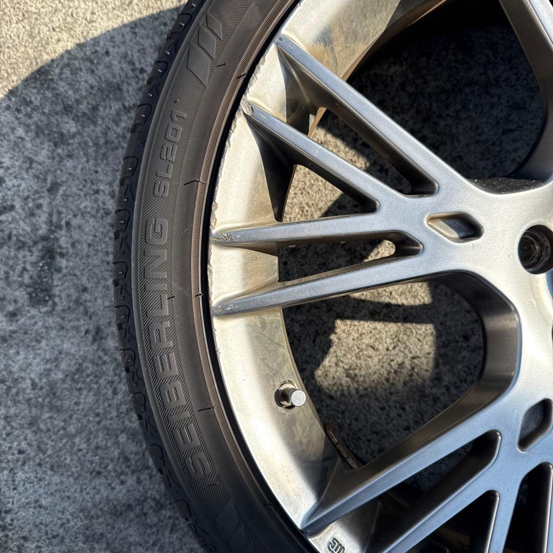 18インチ プリウス30 モデリスタ　ホイールセット