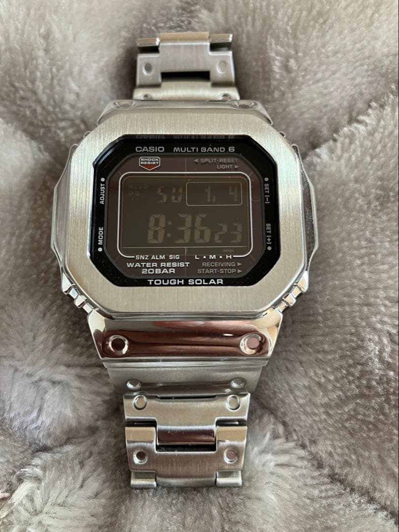 フルメタル G-SHOCK GW-M5610U カスタム タフソーラー