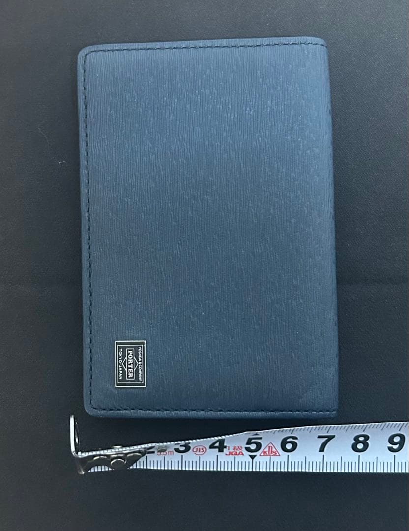【極美品】PORTER ポーター カードケース 名刺入れ ネイビー！ビジネス