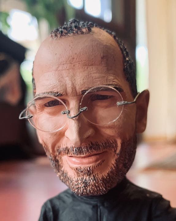 【送料無料！】スティーブ・ジョブズ フィギュア 非公式 香港製 超激レア!!!