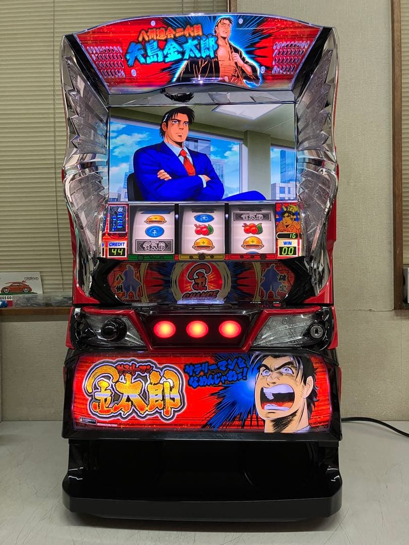 パチスロ実機　Ｌスマスロサラリーマン金太郎ＥＴ　不要機付き