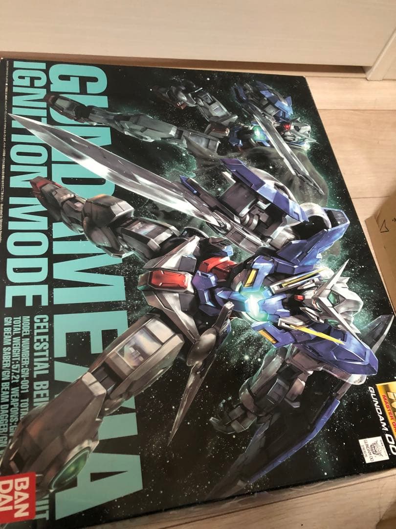 c*e様 未組立 mg ガンダムエクシア イグニッションモード トランザムモード