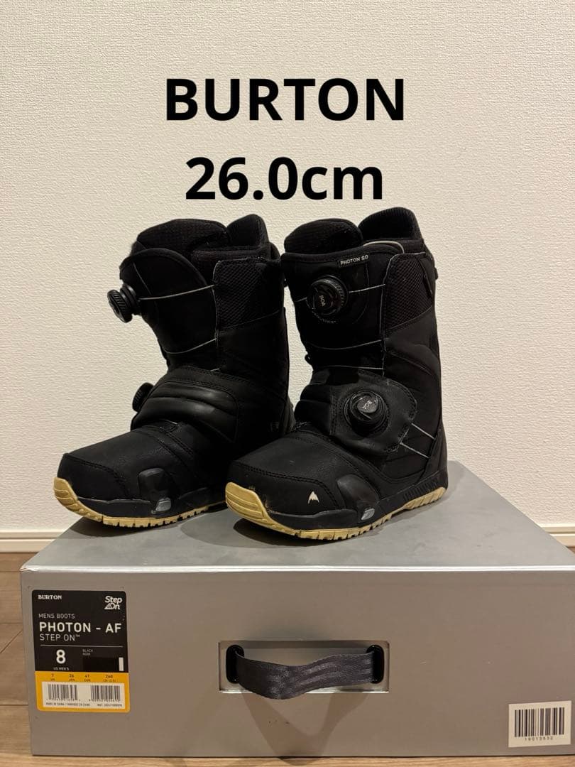 BURTON PHOTON AF STEP ON 26.0cm スノーボード