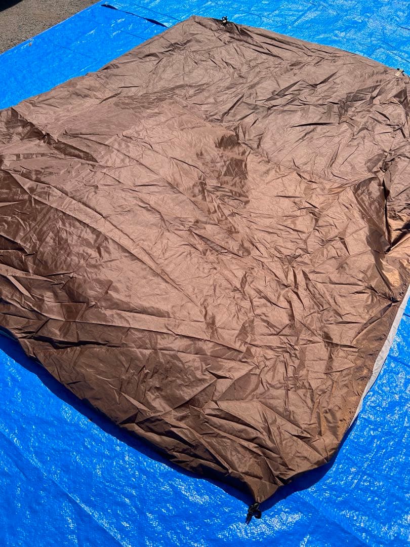 【美品】DOD カマボコテント 3(S) T3-688-KH カーキ