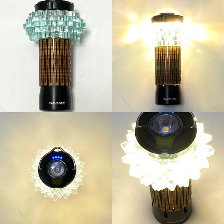 ゴールゼロ用アクセサリー　LED ランタン　フルセット　２セット　中古