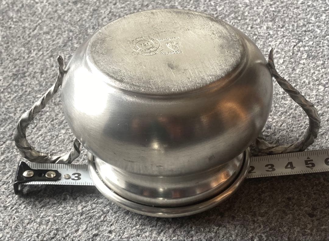 E.P.U 121 PELTRO95% イタリア製 シュガーポット