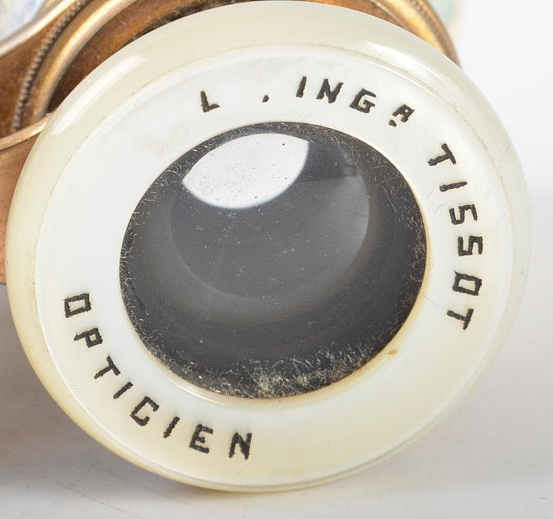 オペラグラス　七宝　PARIS　TISSOT　OPTICIEN M　R4315